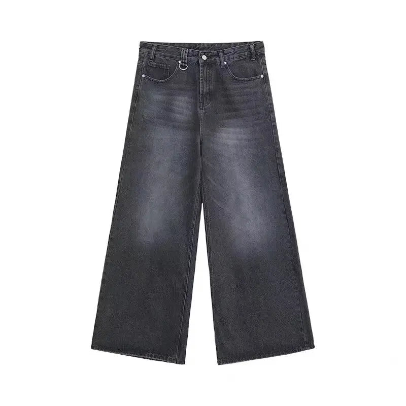 Jeans larghi blur