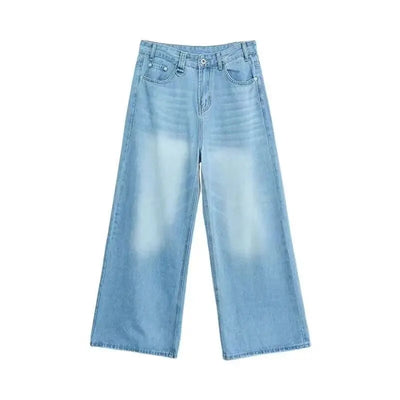 Jeans larghi blur