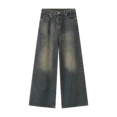 Jeans larghi blur